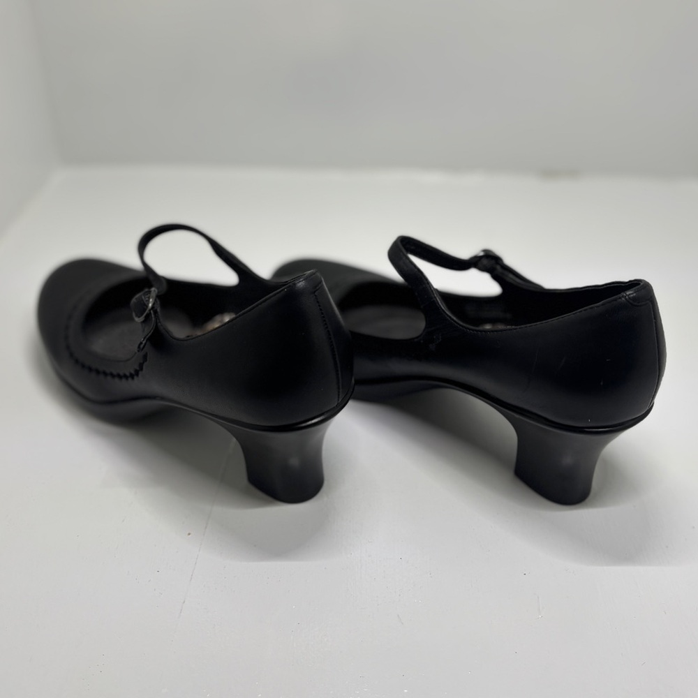 Dansko Black Mary Jane Heels Leather Comfort Pumps Women’s 41 - Picture 5 of 12